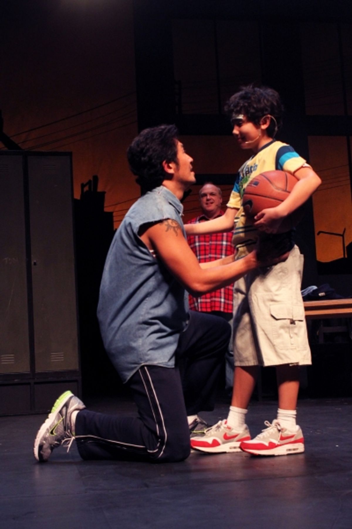 Adrian Pang, Andy Hockley, Zachary Pang at 